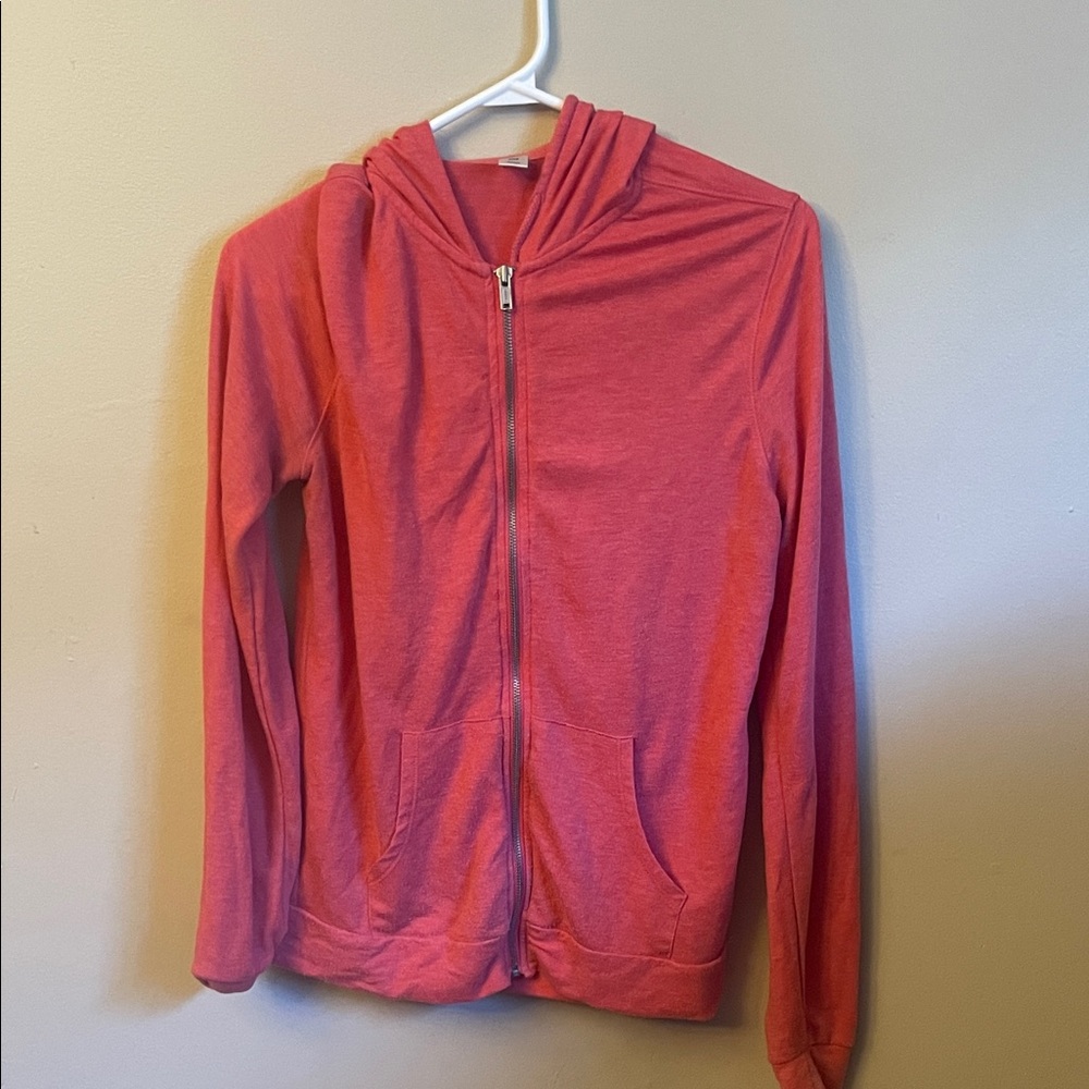 Old Navy Pink Zip-Up Hoodie (Bin L)